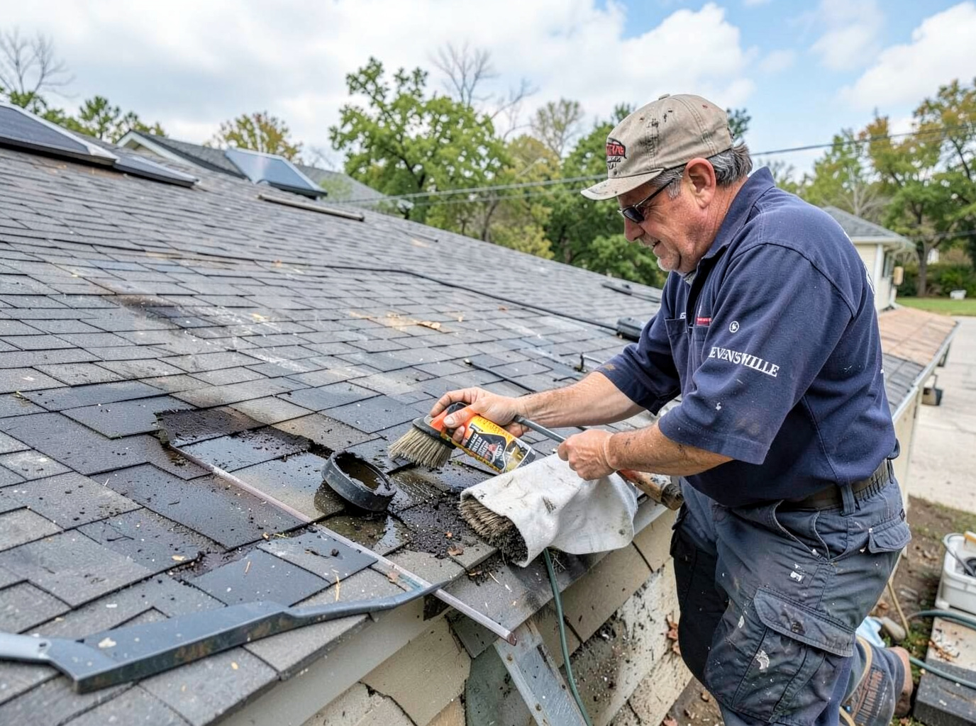 Roofing Contractor in Downtown Evansville, IN, IN 47708
